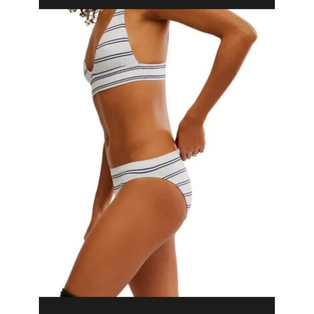 Free People From The Start Stripe Bikini Undies NWT Size Xs - Picture 2 of 6